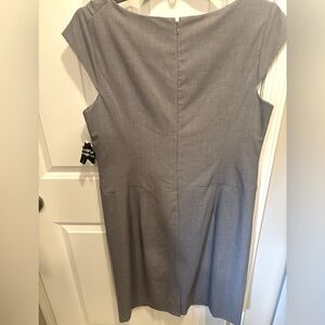 Sandra Darren gray sleeveless dress